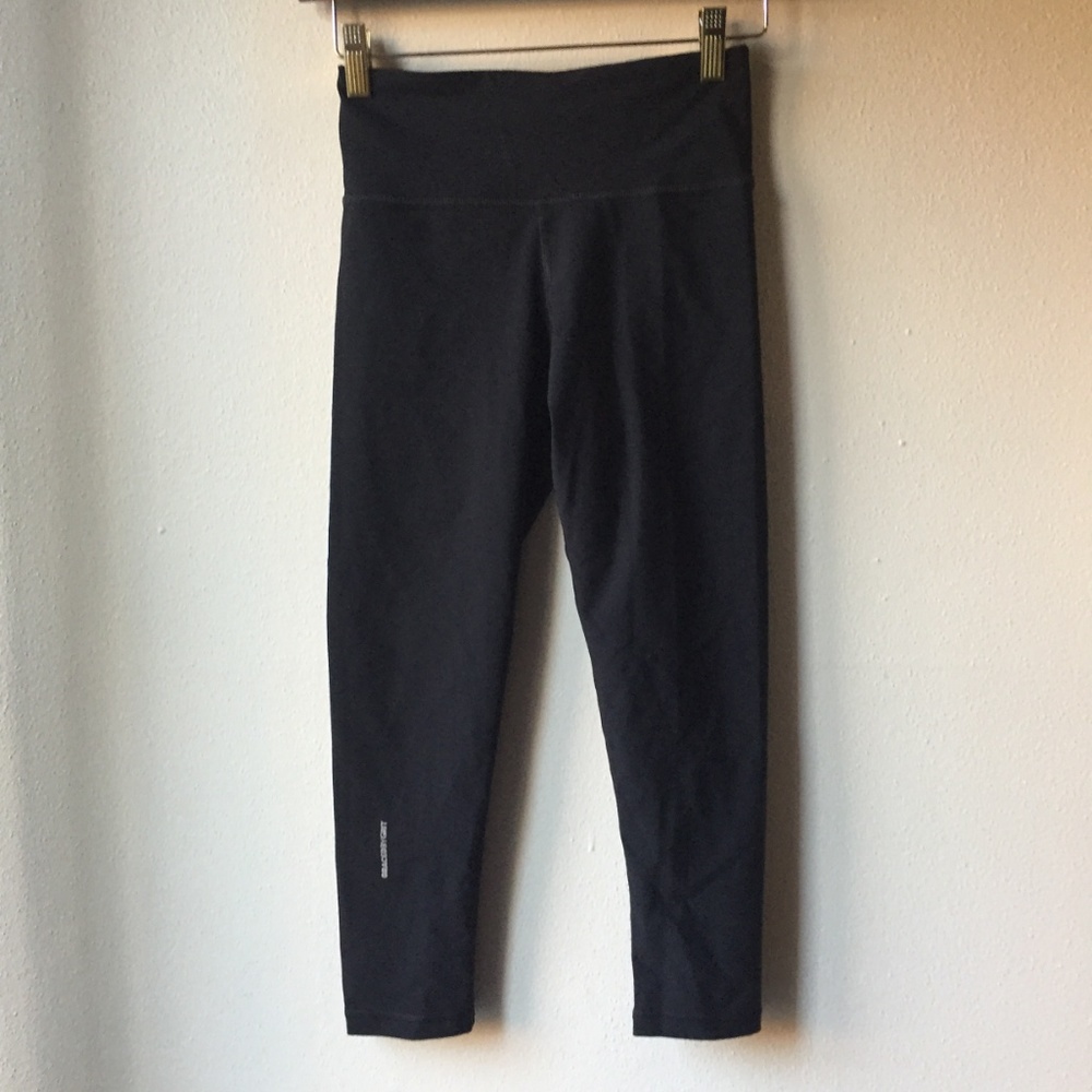Graced by Grit Black Crop Leggings